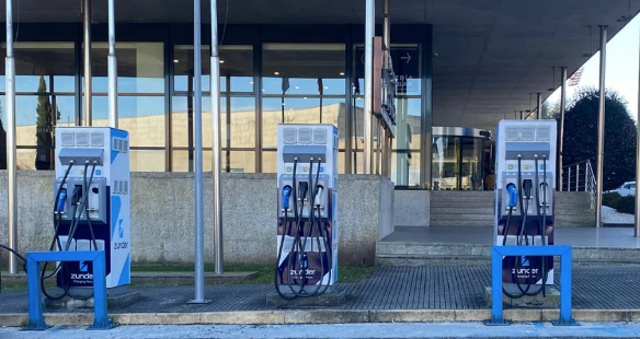 Estación de Carga de Zunder en Santiago de Compostela