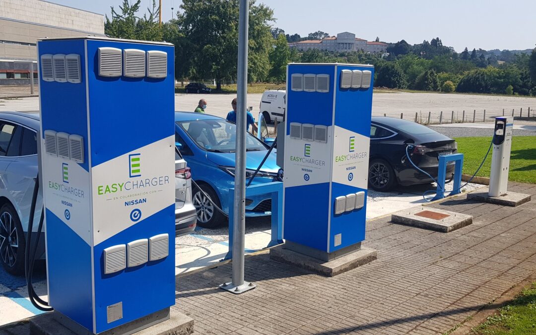 Récord de cargas de vehículos eléctricos en EasyCharger