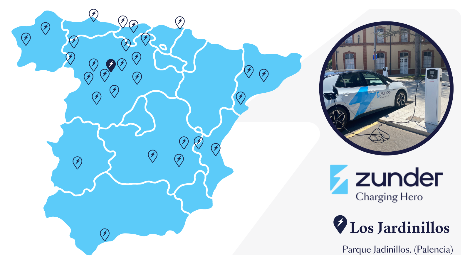 Nuevos Cargadores Semi-rápidos de Zunder en Palencia