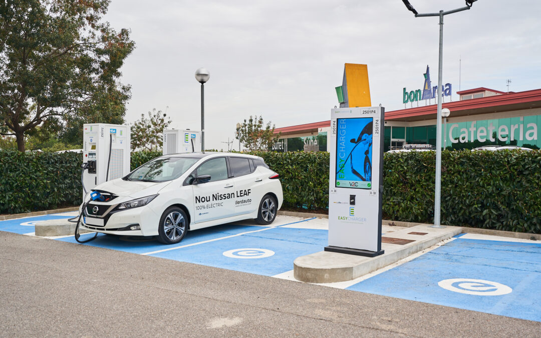 Instalar punto de carga para vehículos eléctricos en Centro Comercial