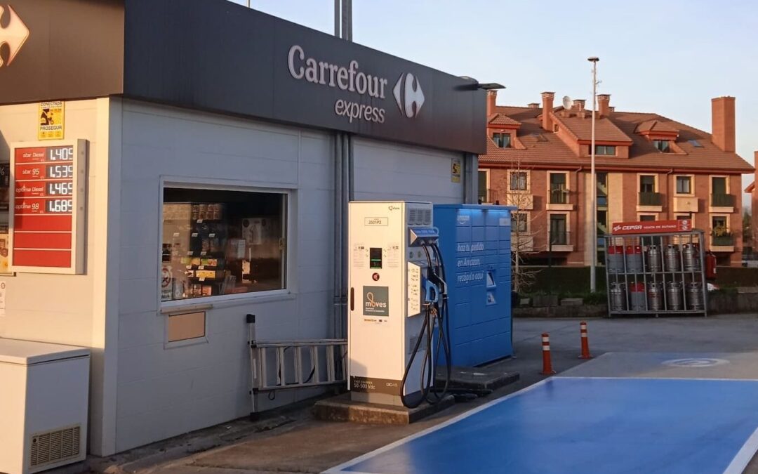 Estación de Carga Zunder en Gijón