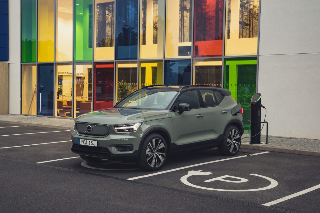 Volvo XC40 uno de los eléctricos de Volvo Cars