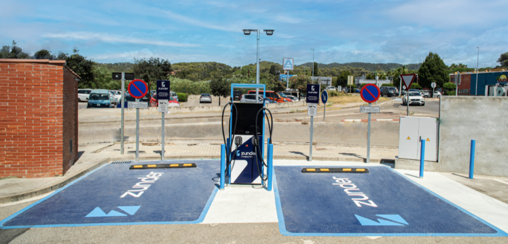 Estación de Carga de Zunder en Lloret de Mar