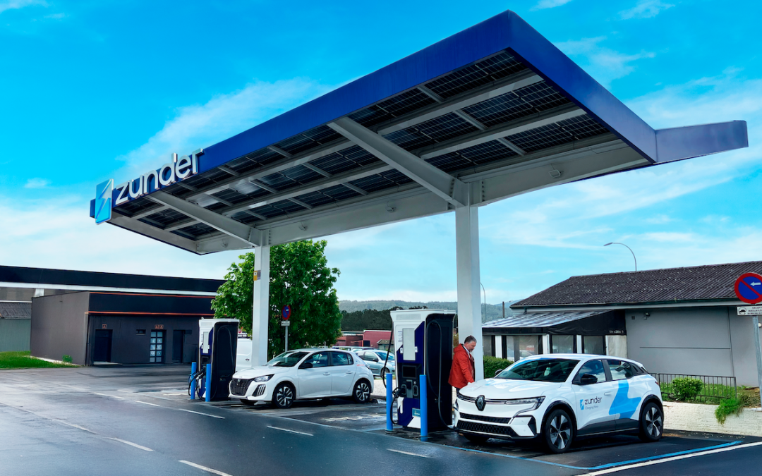 Estación de Carga Ultrarrápida de Zunder en Padrón