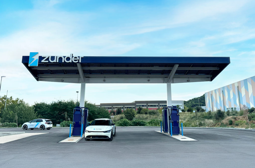 Estación de Carga Ultrarrápida de Zunder en Calonge, Girona
