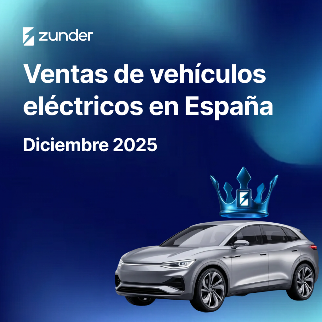 Análisis de ventas de coches eléctricos en España en Diciembre de 2025